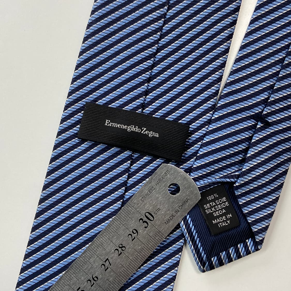 신형 에르메네질도 제냐 정품 명품 넥타이 7.8cm 상품이미지7