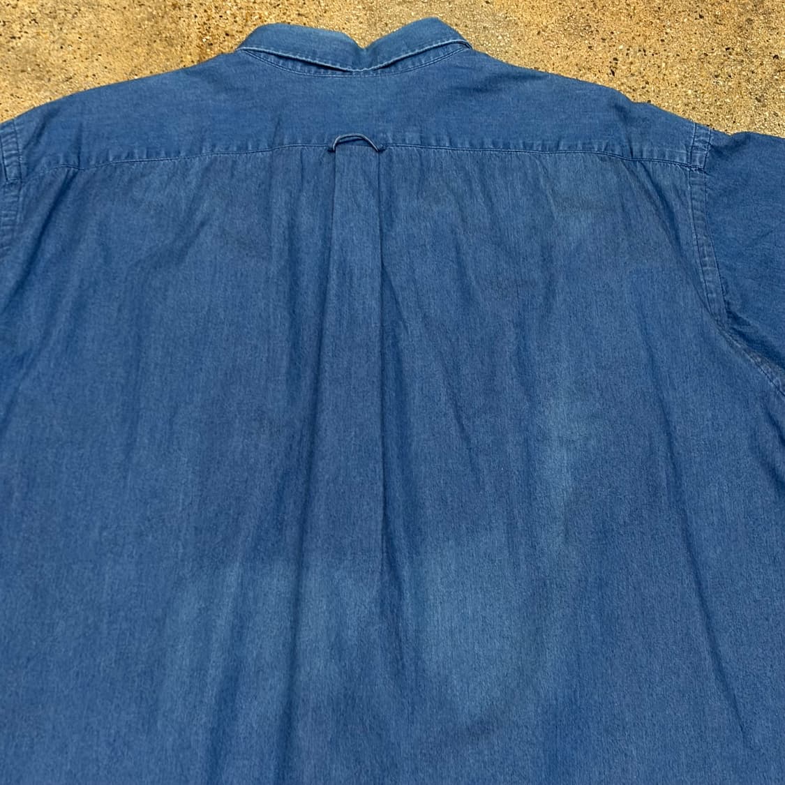 미국 빈티지 라코스테 청남방 데님셔츠 상품이미지7