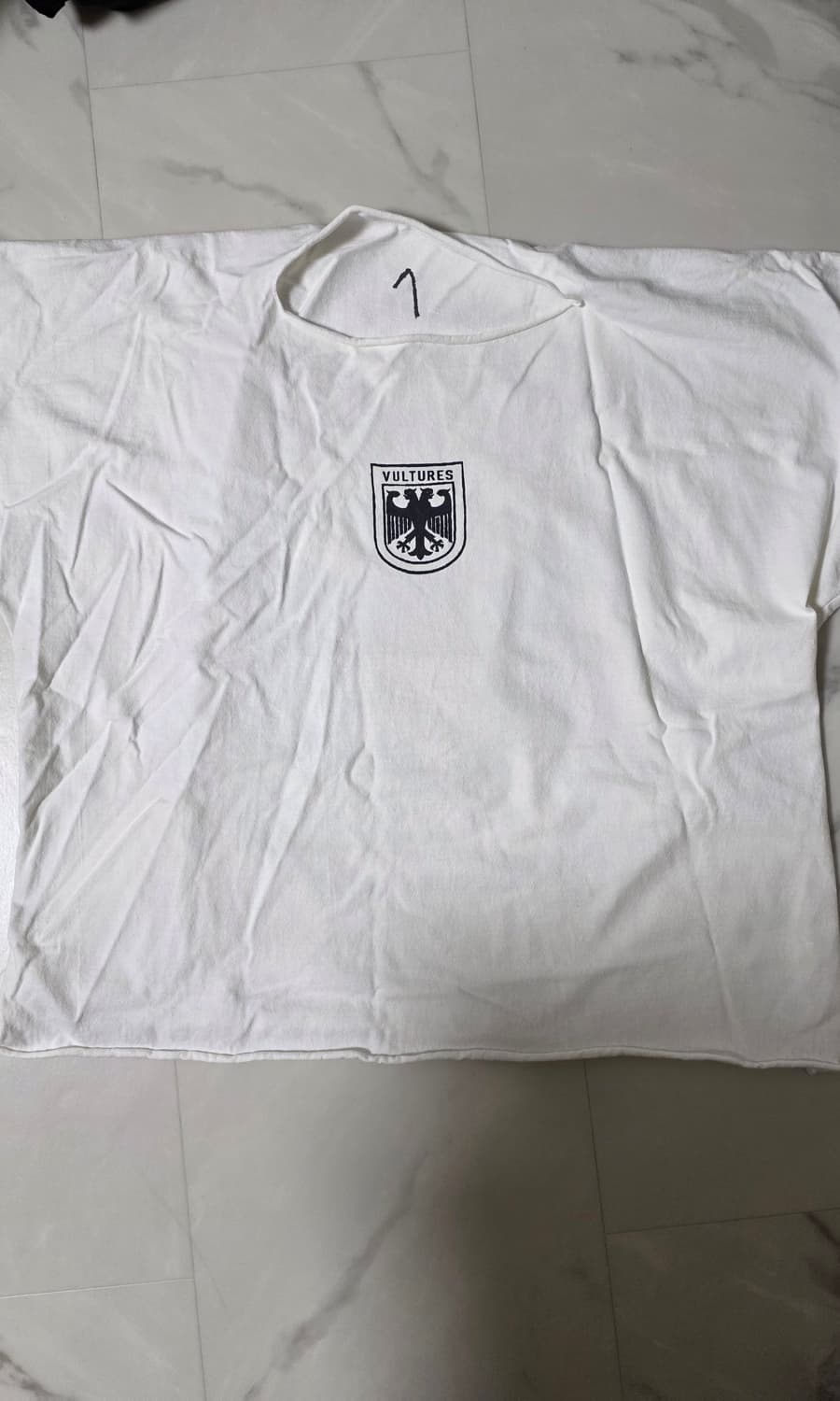 이지 벌쳐스 반팔 화이트 1사이즈 상품이미지1