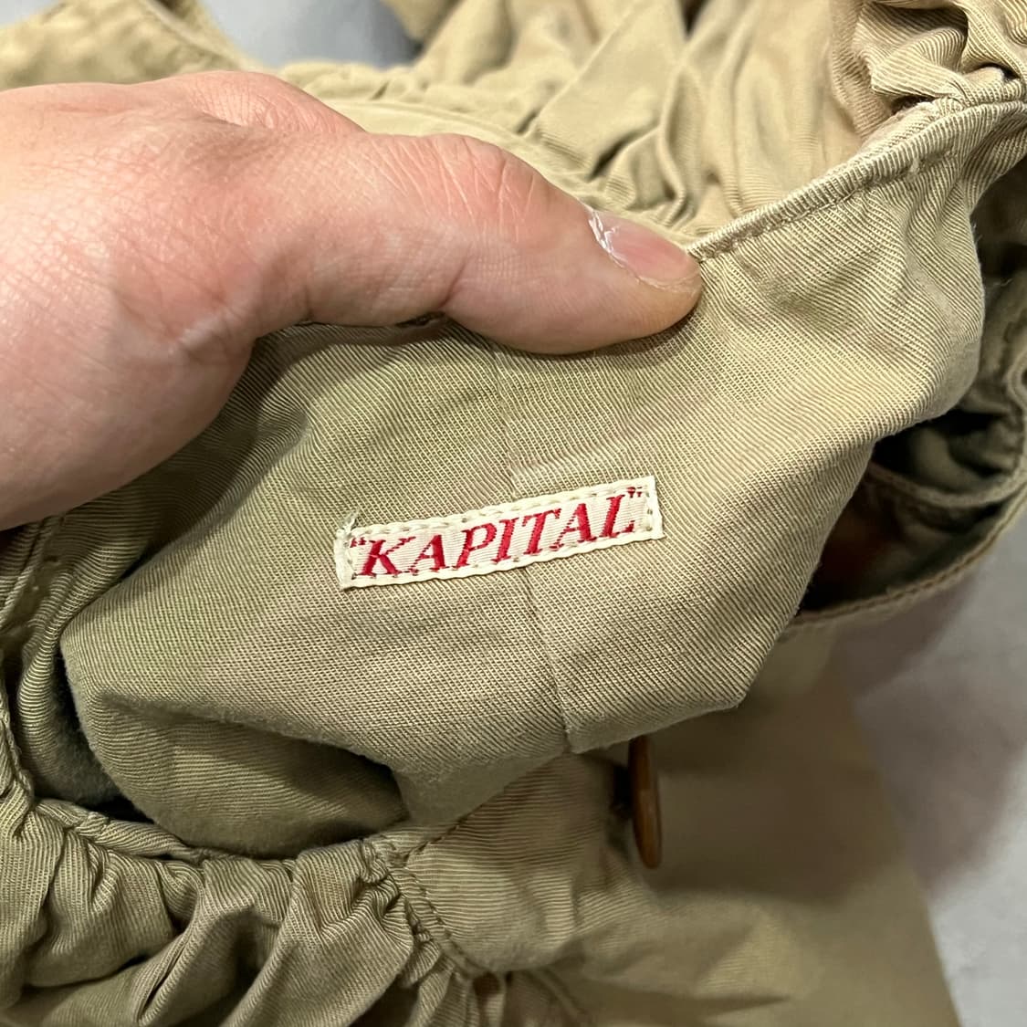  캐피탈 하프 트렌치 자켓 y16340 상품이미지6