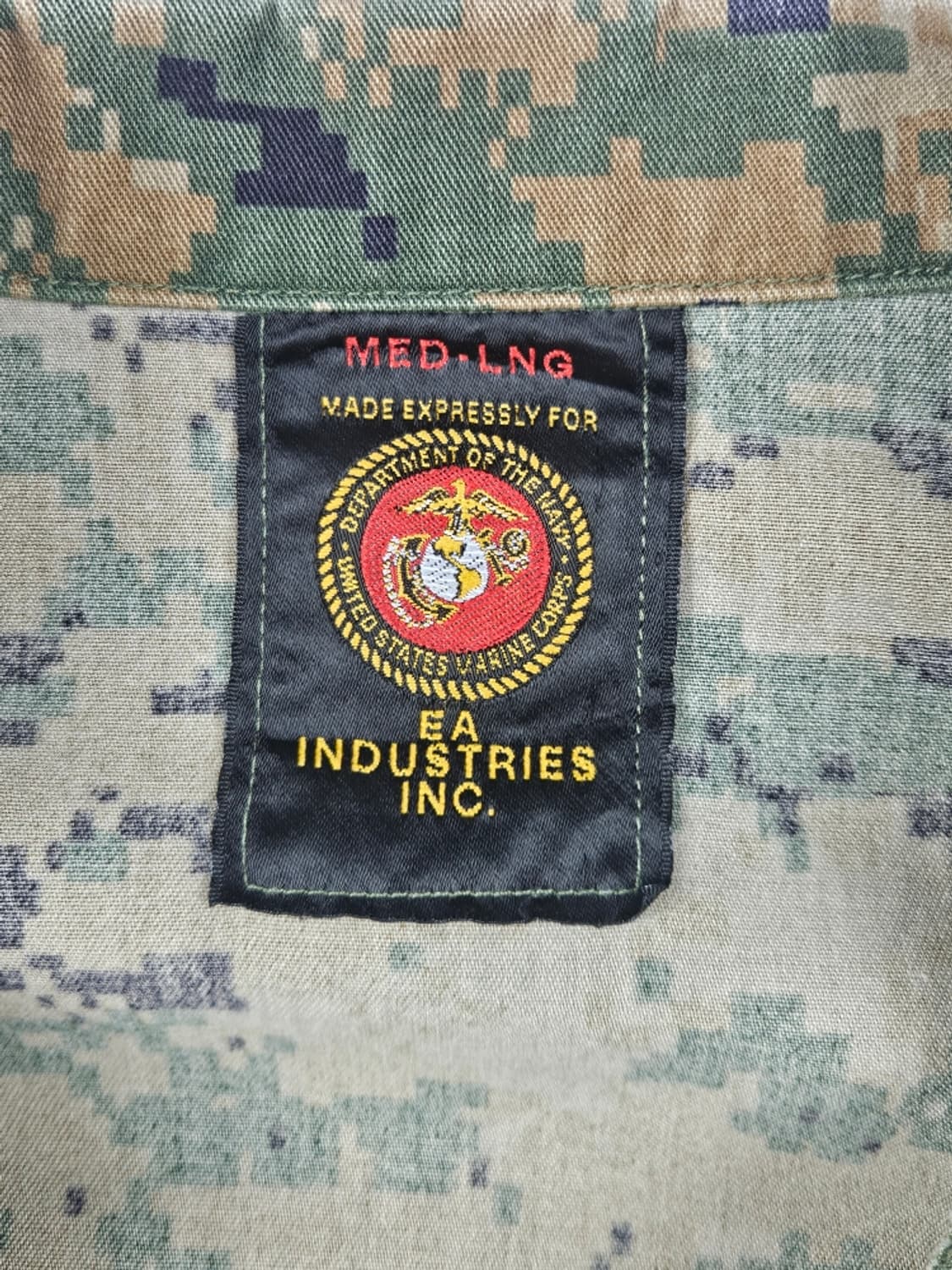 US 마린 USMC 크롭 커스텀 필드 셔츠 ( M ) / 11625 상품이미지8