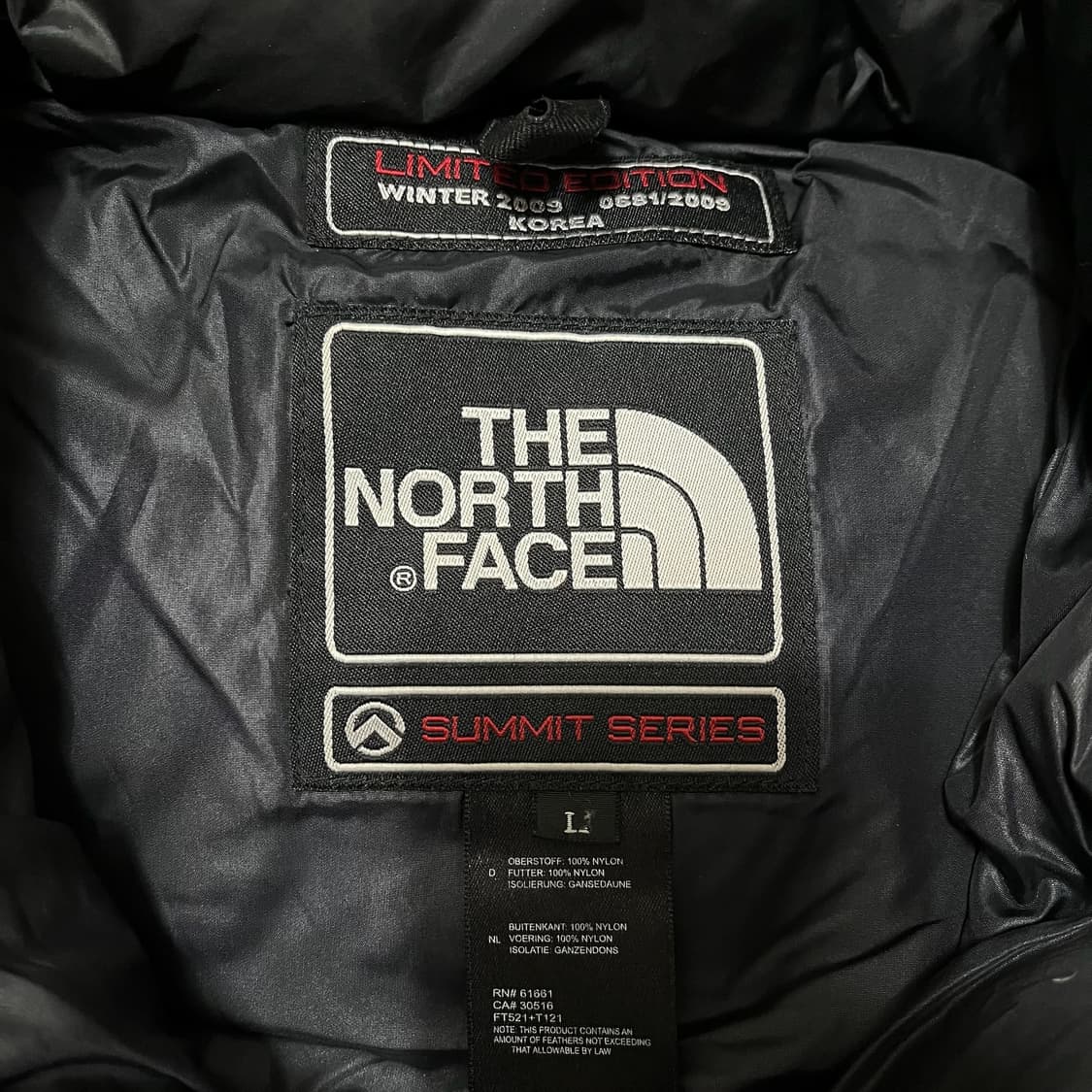 노스페이스 리미티드 에디션 써밋 구스다운 700 눕시 패딩 L/100 상품이미지6