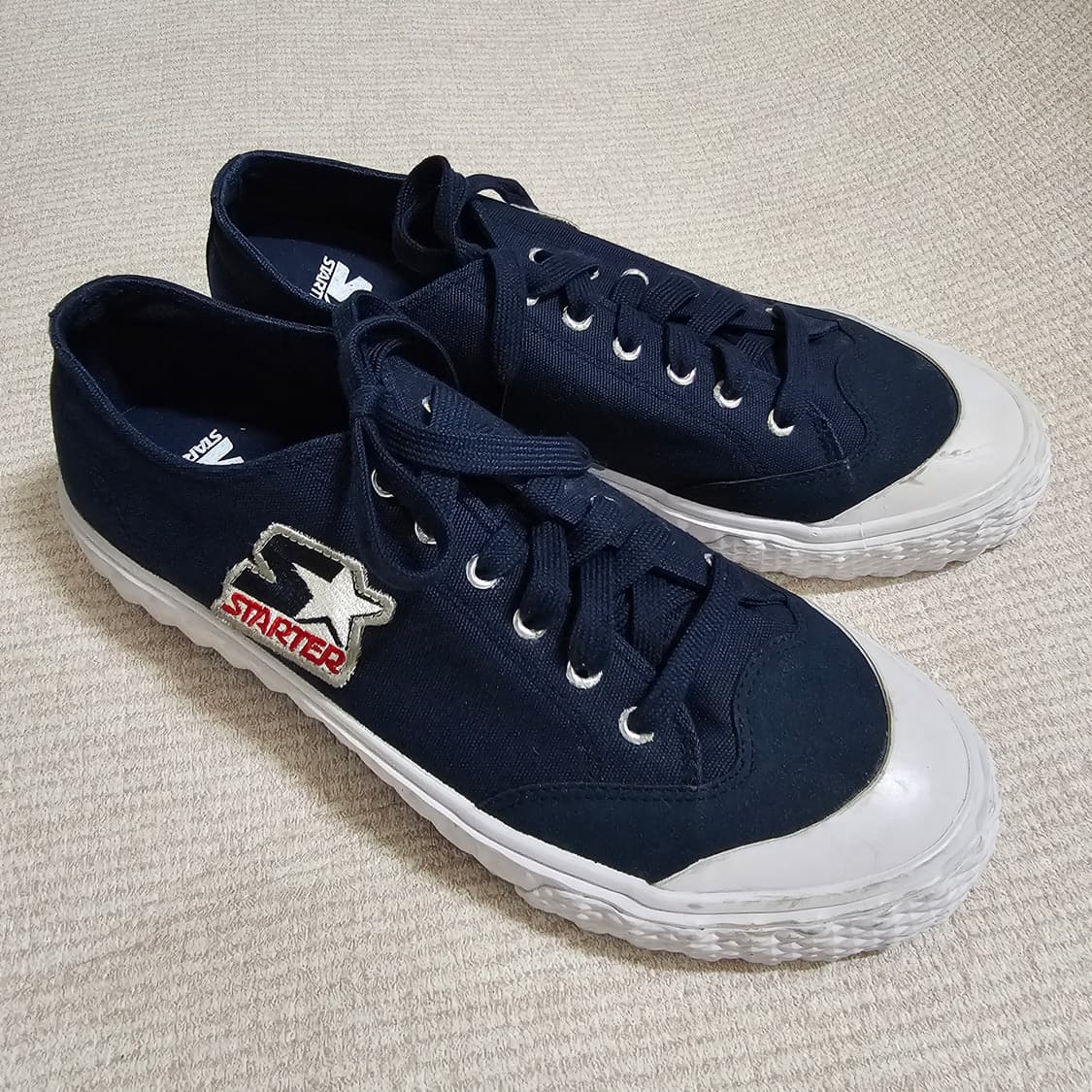 스타터 블랙라벨  네이비  스니커즈  270. 새상품 상품이미지1