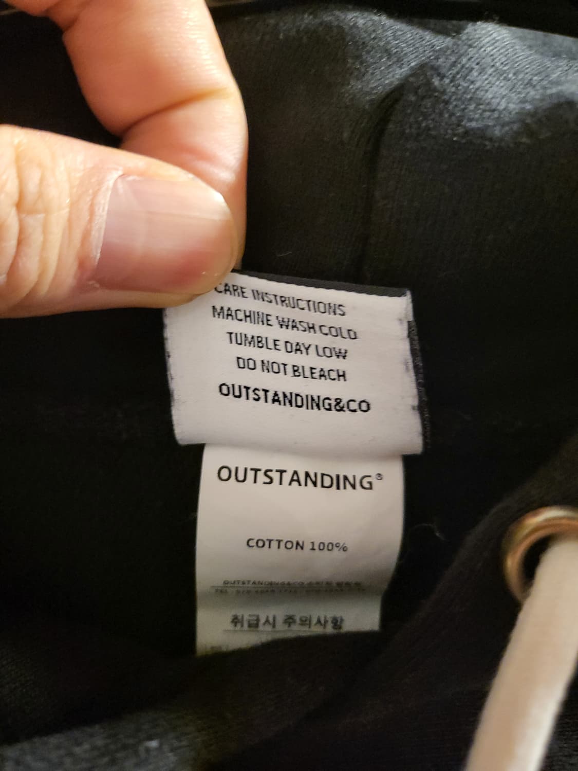 아웃스탠딩 후드티 상품이미지5