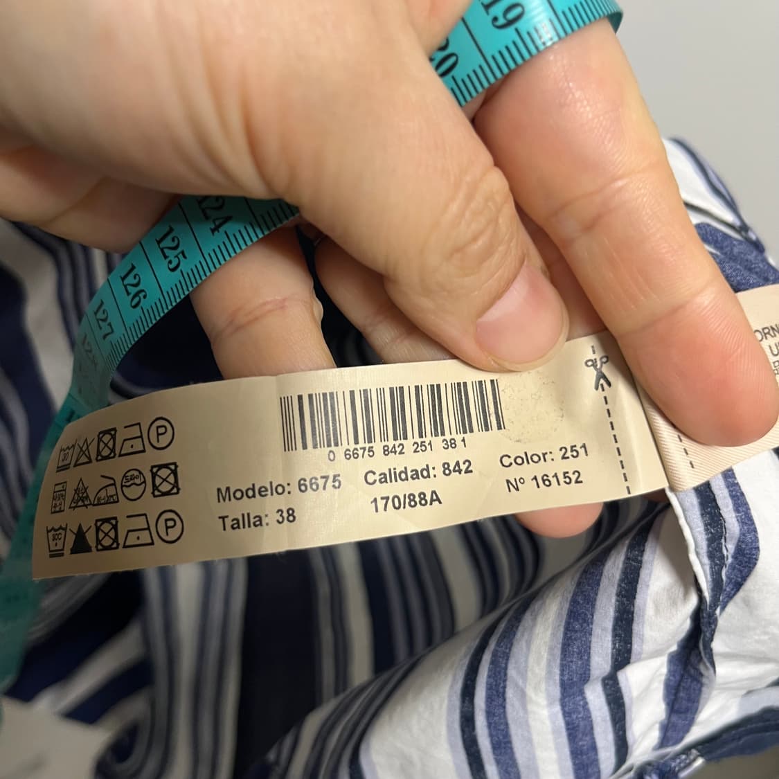 마시모두띠 스트라이프 리본 끈 원피스 EUR38 상품이미지5