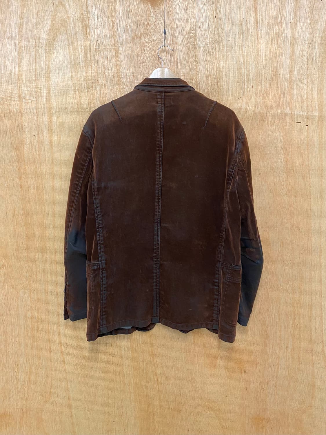 VTG velvet waxed coating jacket 왁스 코팅 자켓 상품이미지2