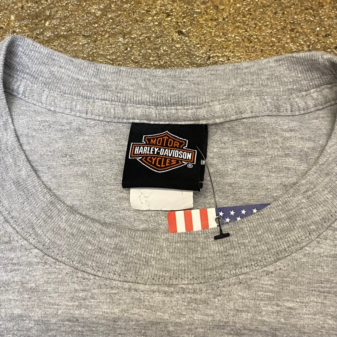 미국 빈티지 할리데이비슨 데날리 빅로고 오토 반팔티 상품이미지4
