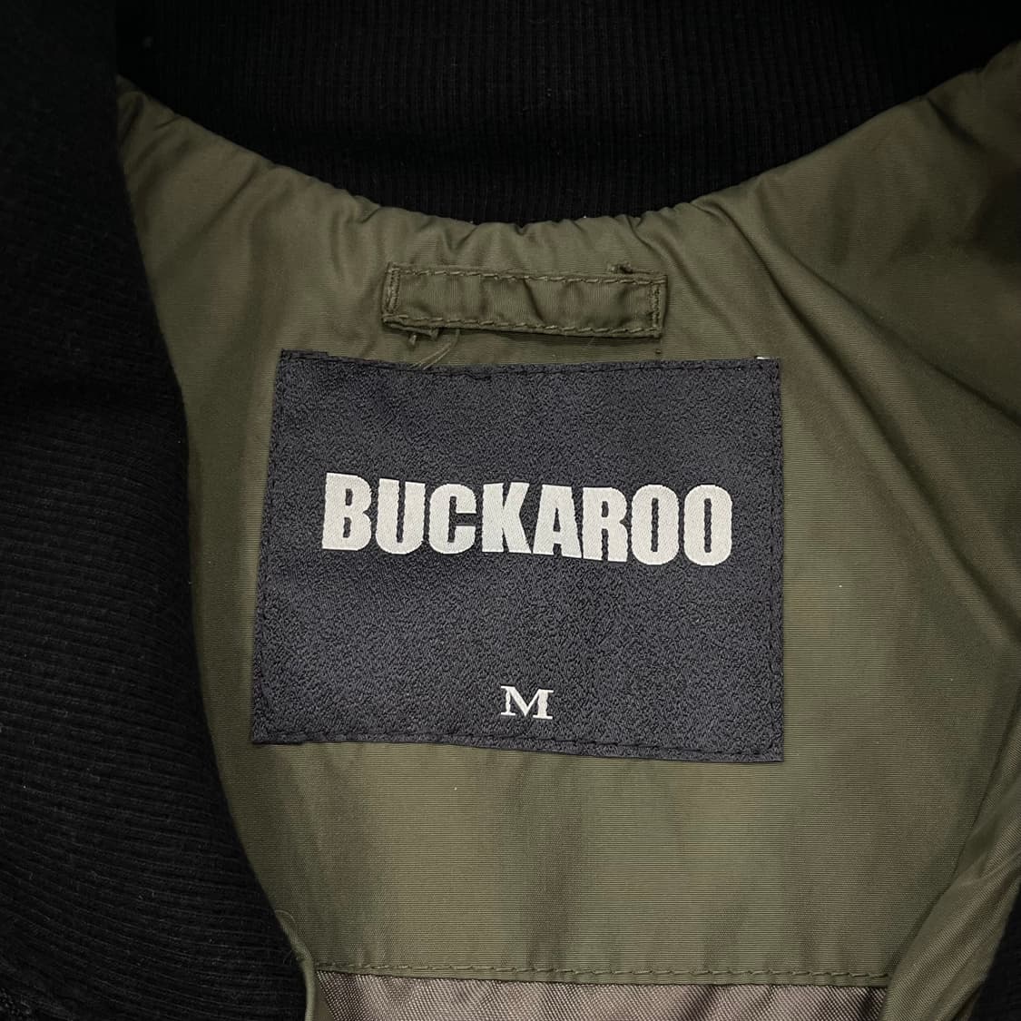 M 버커루 하이넥 봄버 항공 점퍼 상품이미지5