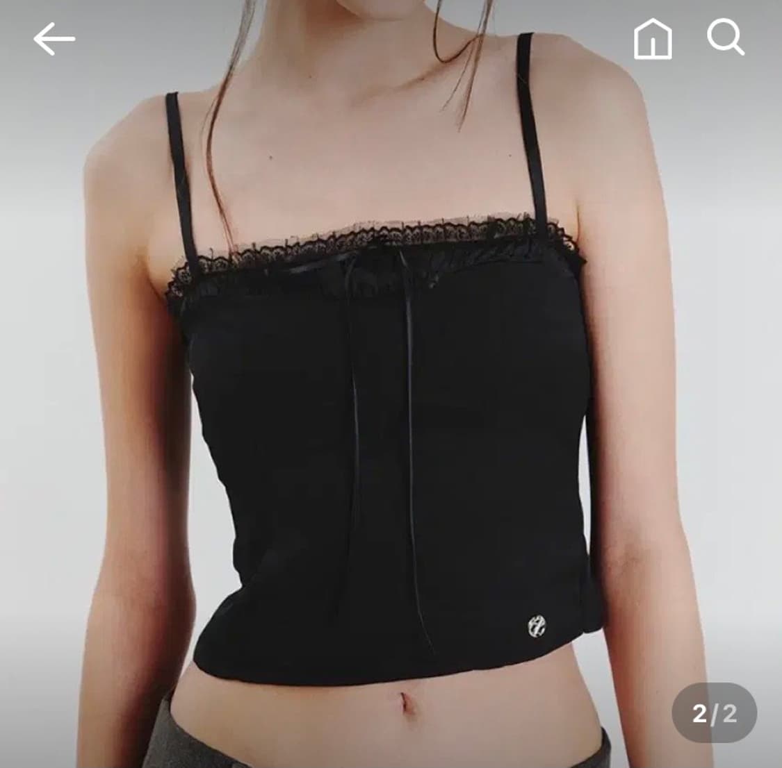 페인오어플레져 레이스 나시 탑 CHARLOTTE LACE TOP 상품이미지2