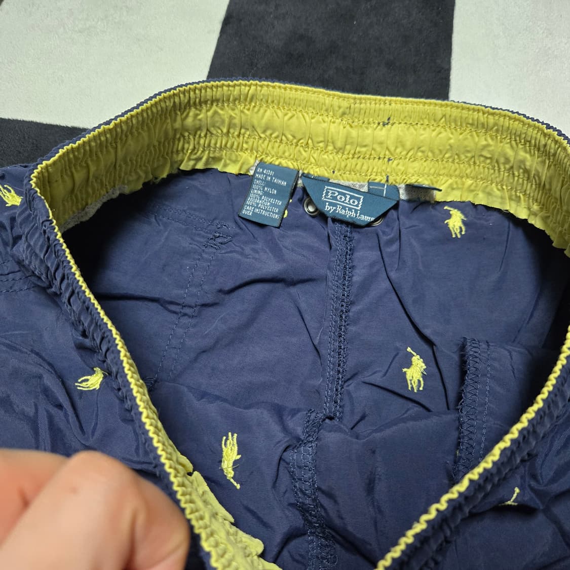 S 폴로랄프로렌 멀티포니 스윔팬츠 네이비 수영복 상품이미지4