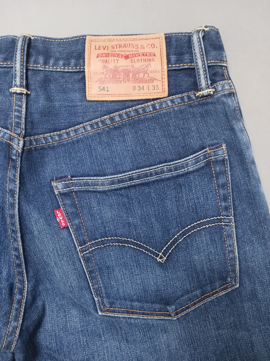 [34] 리바이스 541 중청 애슬레틱 배기진 청바지 상품이미지9