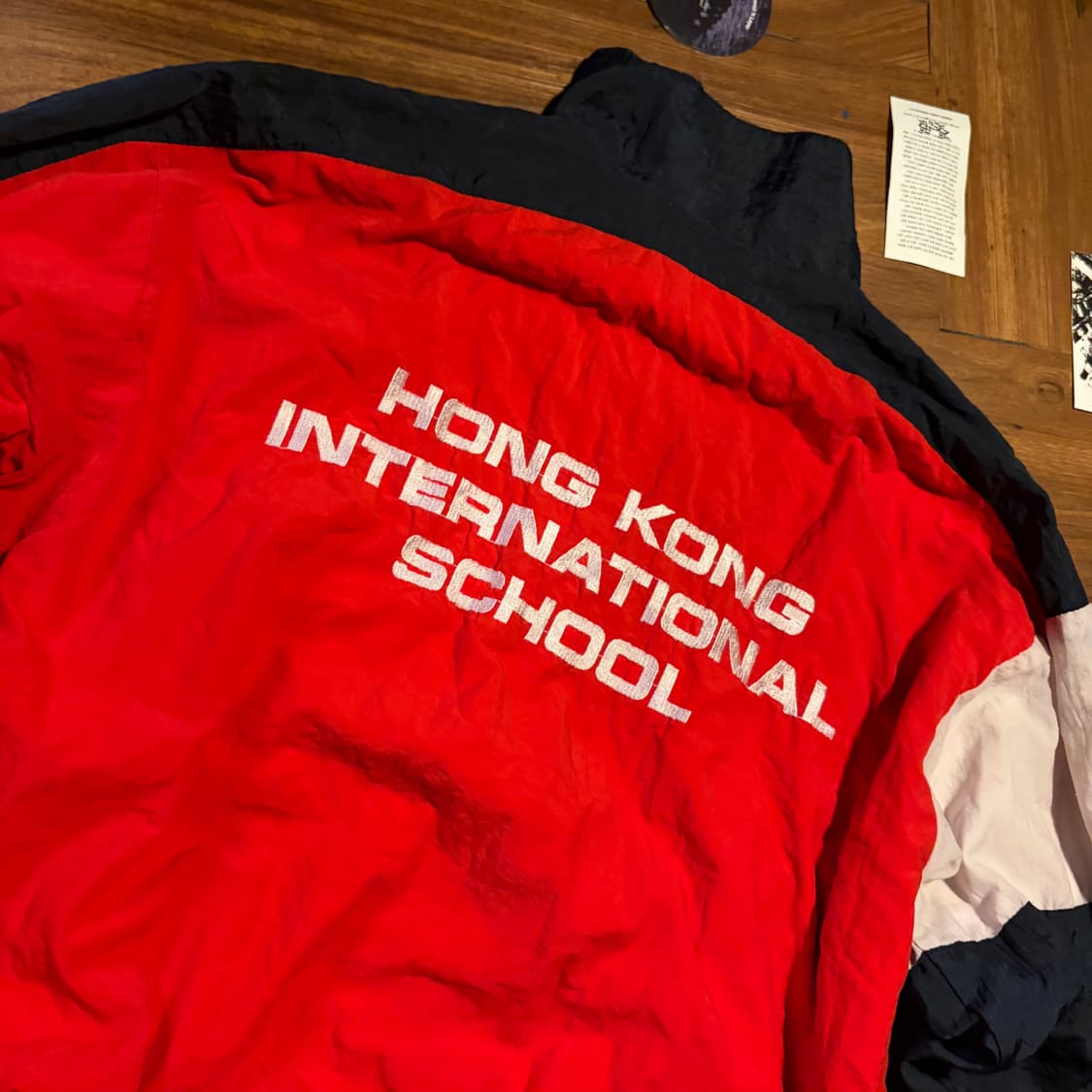 90S HONG KONG I.S SOUVENIR BOMBER 상품이미지2