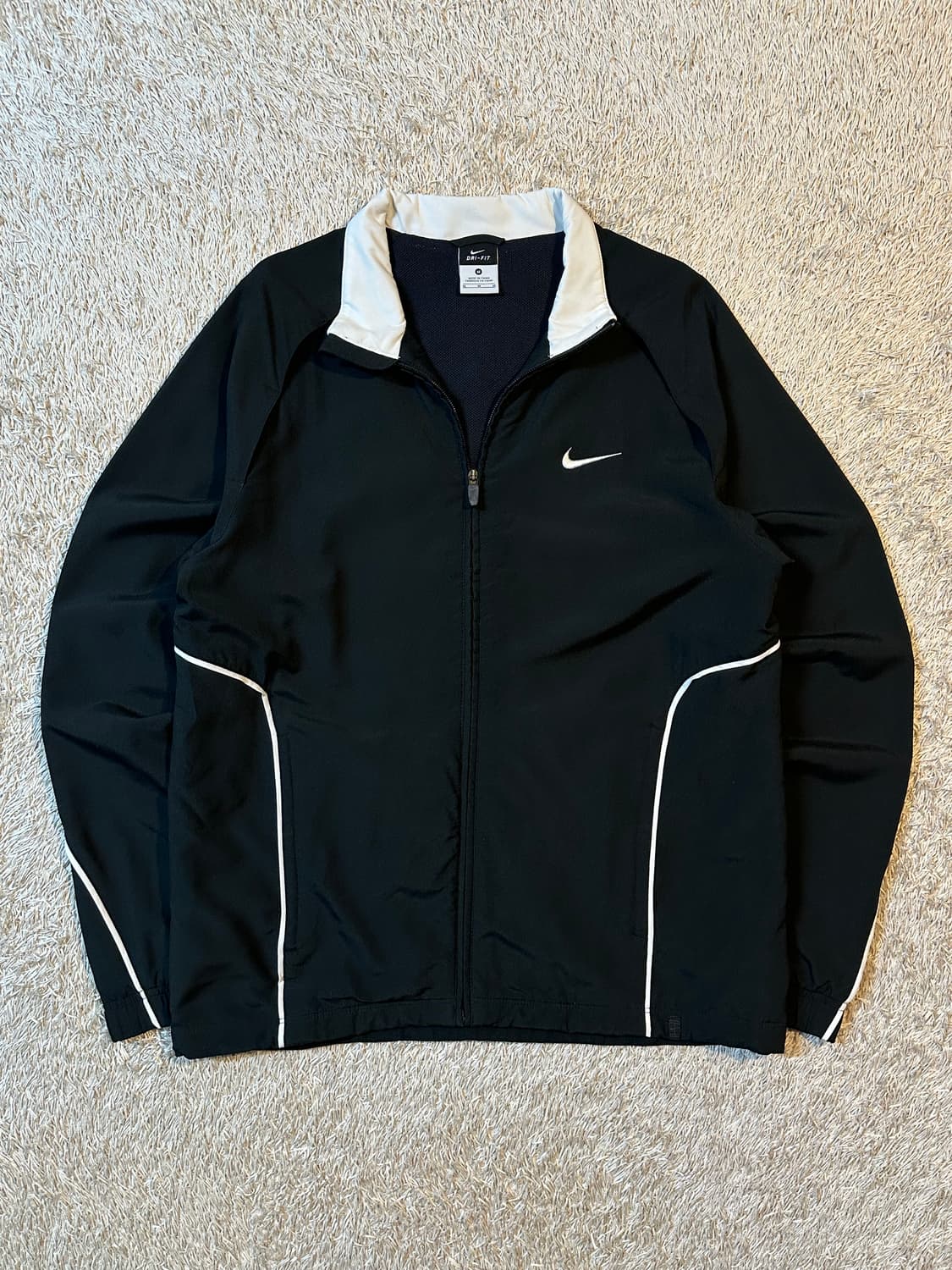 나이키 드라이핏 스우시 라인 바람막이 자켓 블랙 상품이미지1