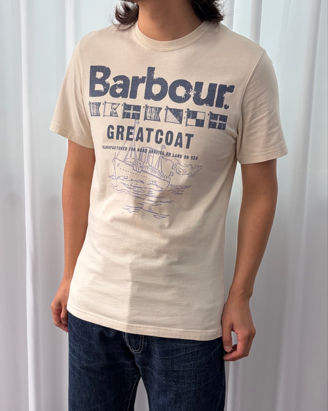 바버 barbour 반팔 티셔츠 상품이미지1