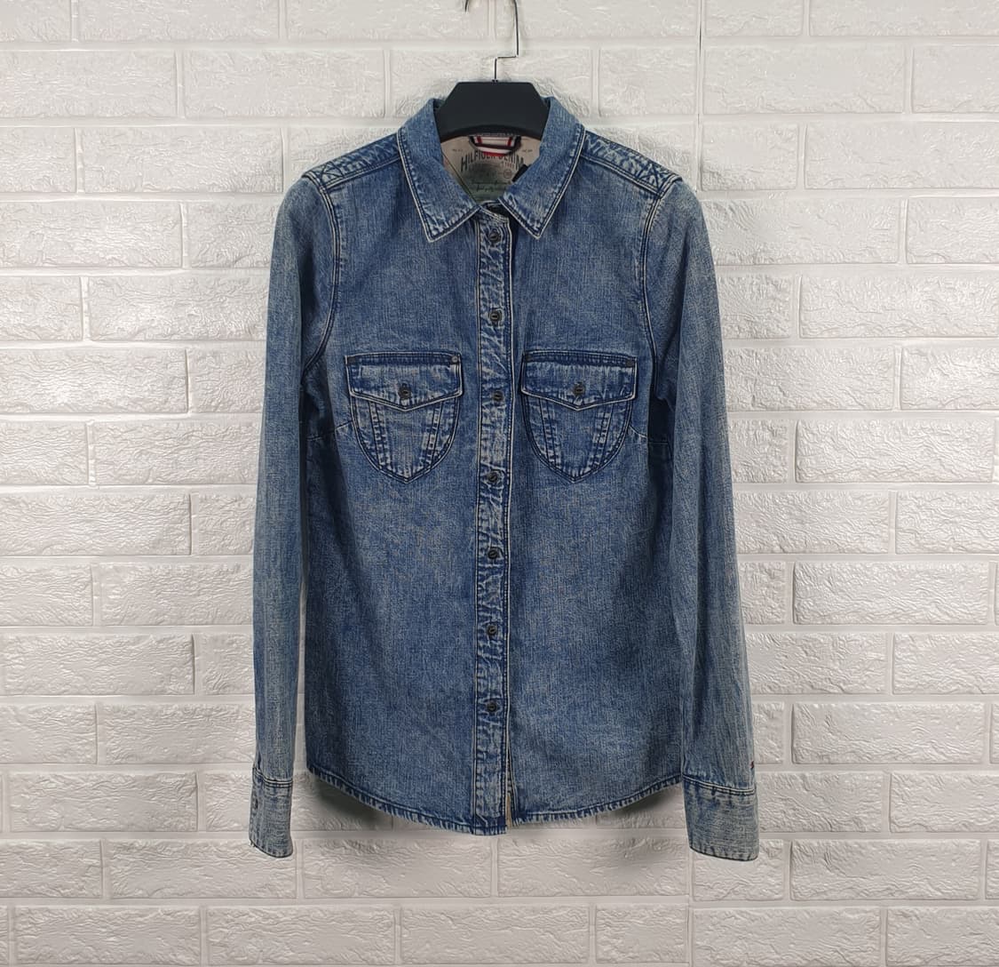 [90]타미힐피거 데님 셔츠 상품이미지1