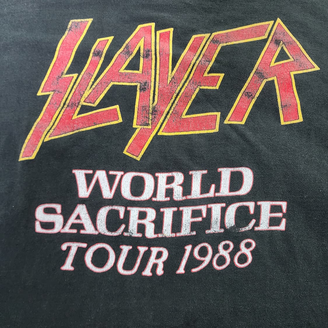 [L-XL] 80s 슬레이어 slayer 빈티지 밴드티 상품이미지10