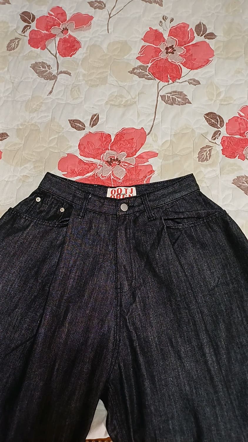 OOTJ 와이드 데님팬츠 26인치 기장103 상품이미지2