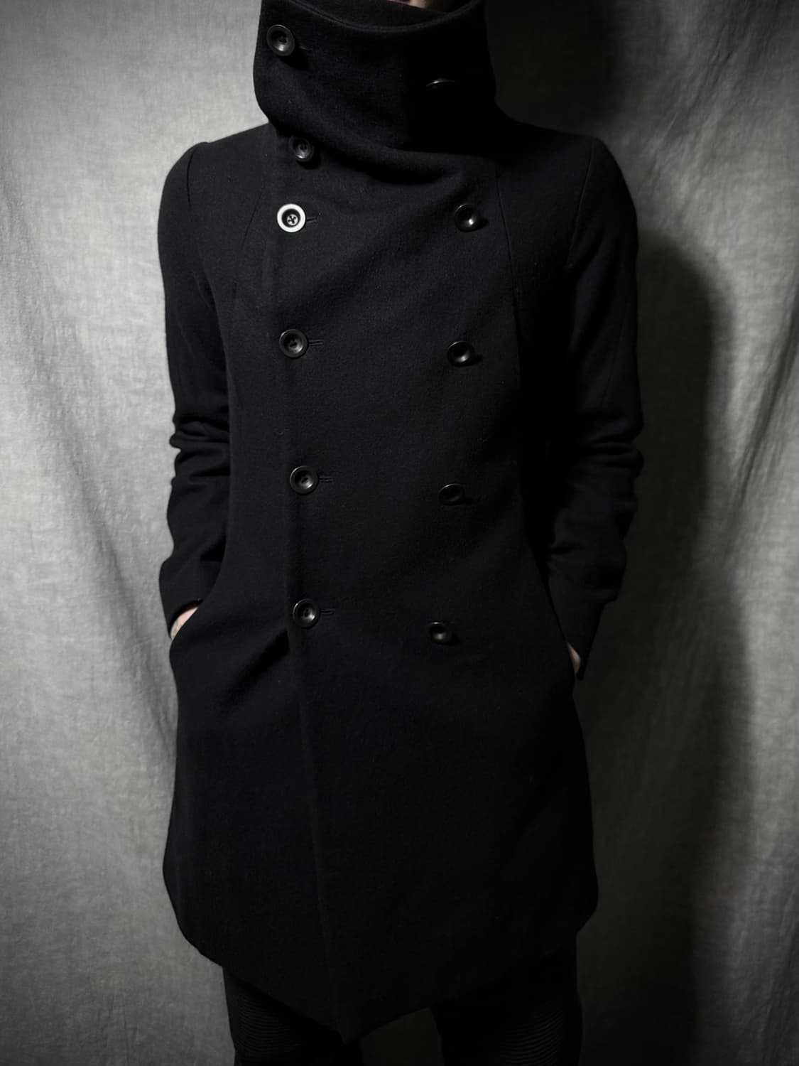 The Viridi Anne High Neck Double Coat   상품이미지2
