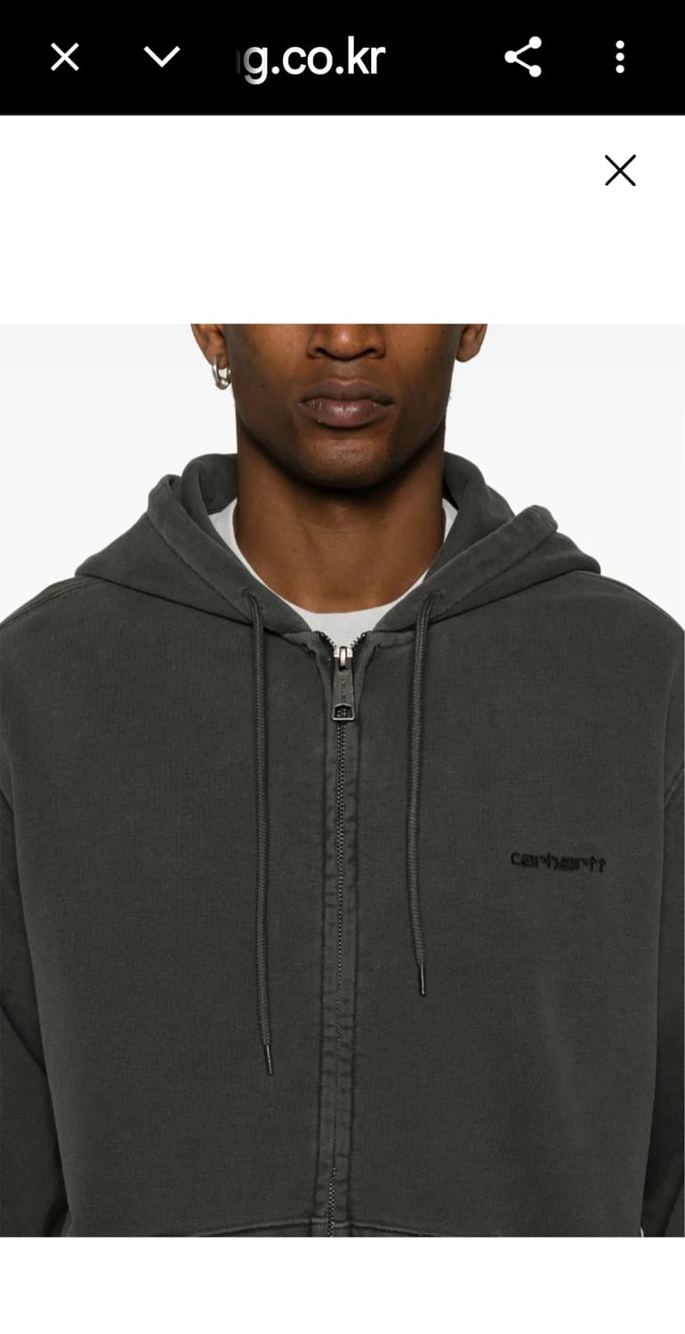 WIP Hooded Duster Script Jacket-xlarge 상품이미지3