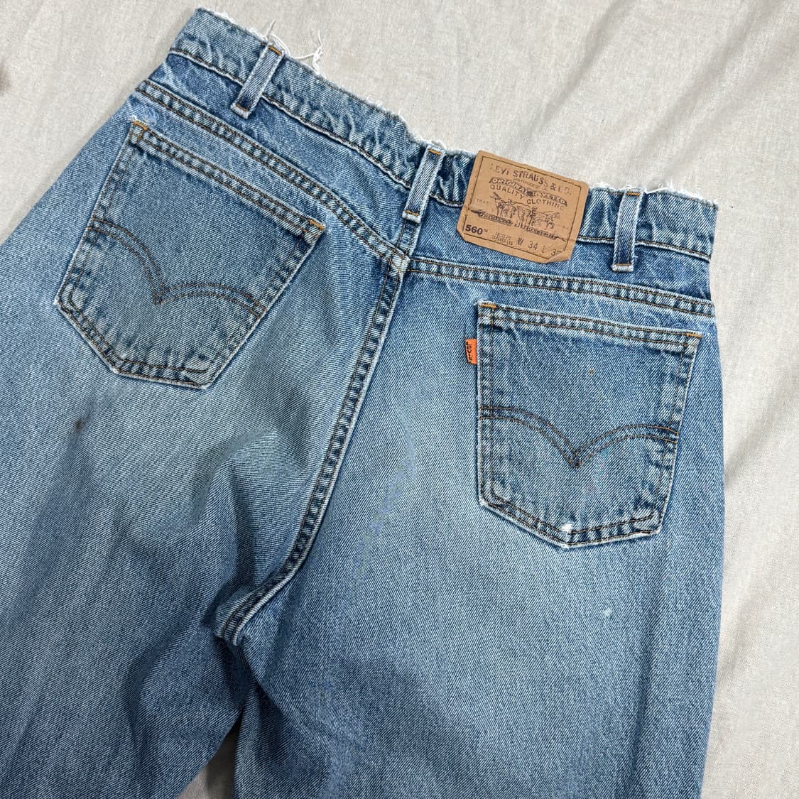 리바이스 90s 오렌지탭 중청 560 34 상품이미지2