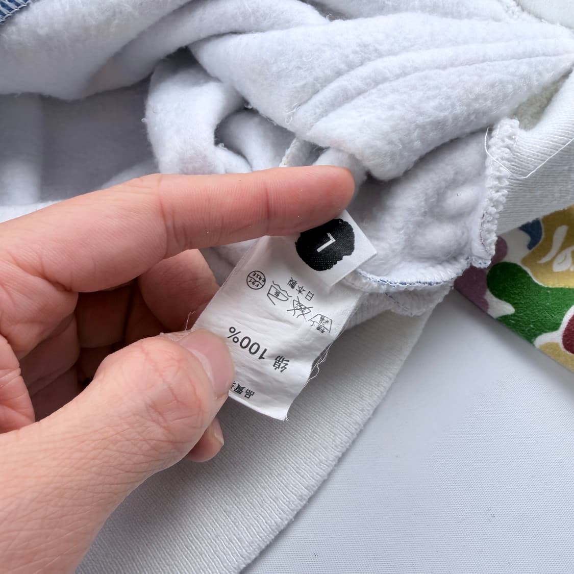 베이프 멀티카모 풀 후드집업 L 상품이미지7