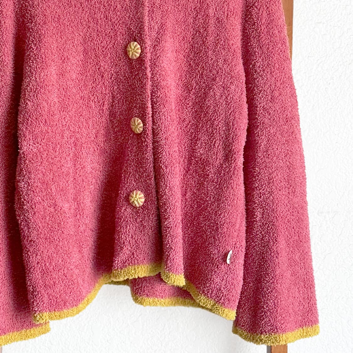 숲속 베리 테리 후드 가디건 상품이미지3