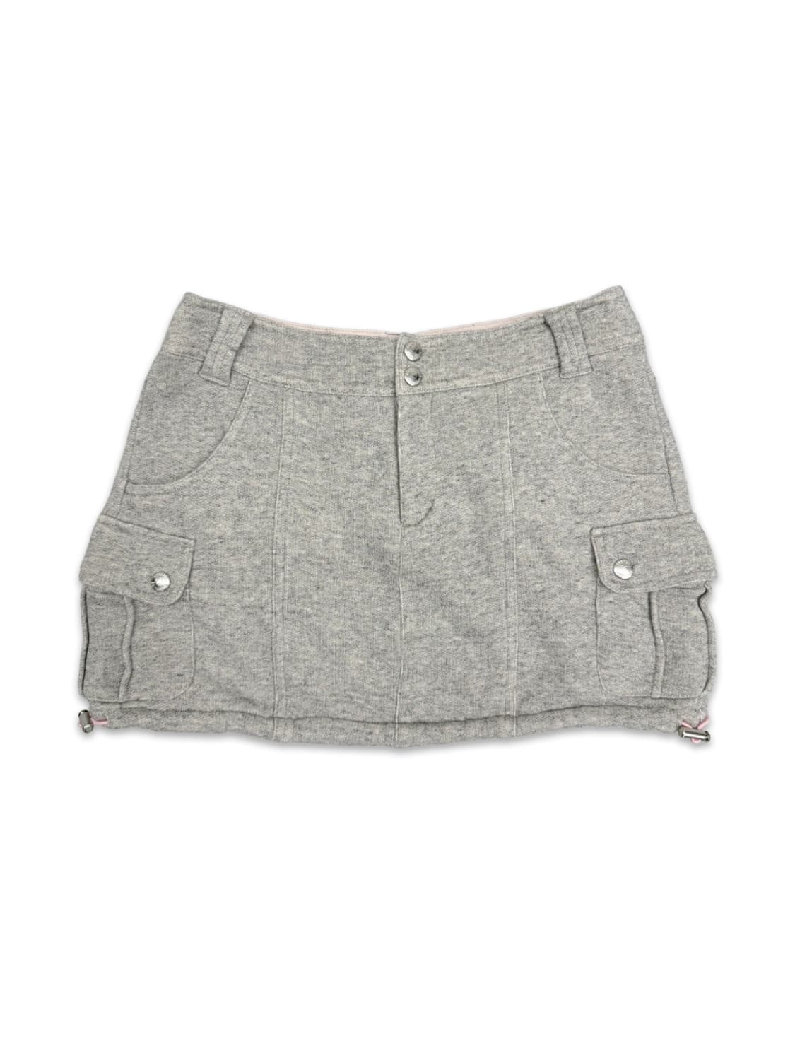 빈티지 SAMANTHA THAVASA 그레이 니트 미니 스커트 상품이미지1