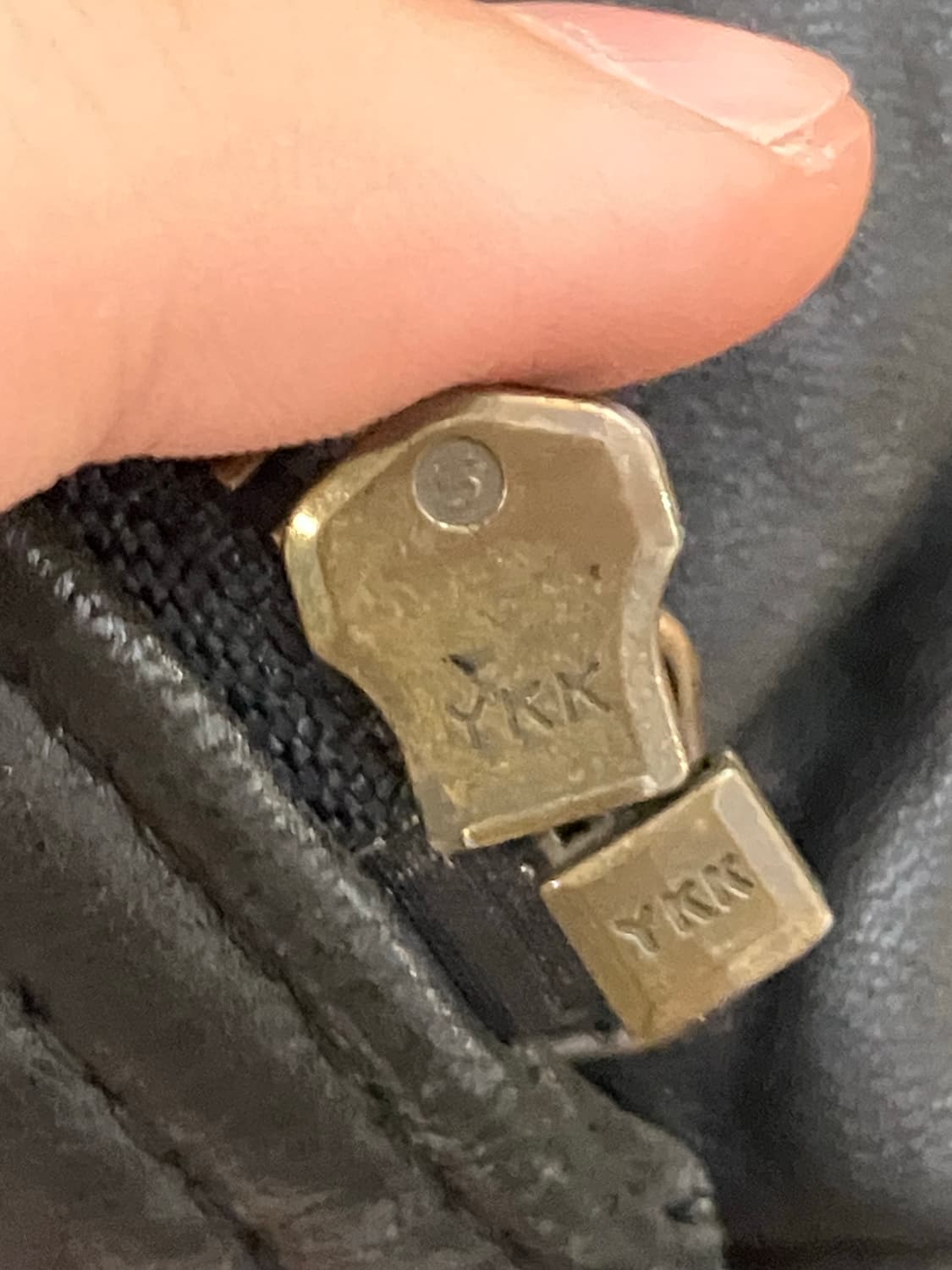 90s 코오롱 램스킨 양털 무스탕 레더자켓 블랙 상품이미지9