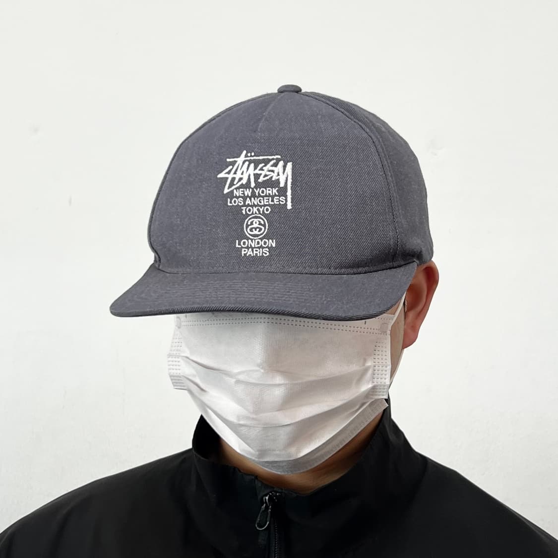 스투시 월드투어 6패널 스냅백 상품이미지2