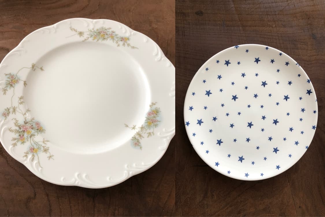 영국빈티지 앞접시 샐러드접시 디저트접시 상품이미지1