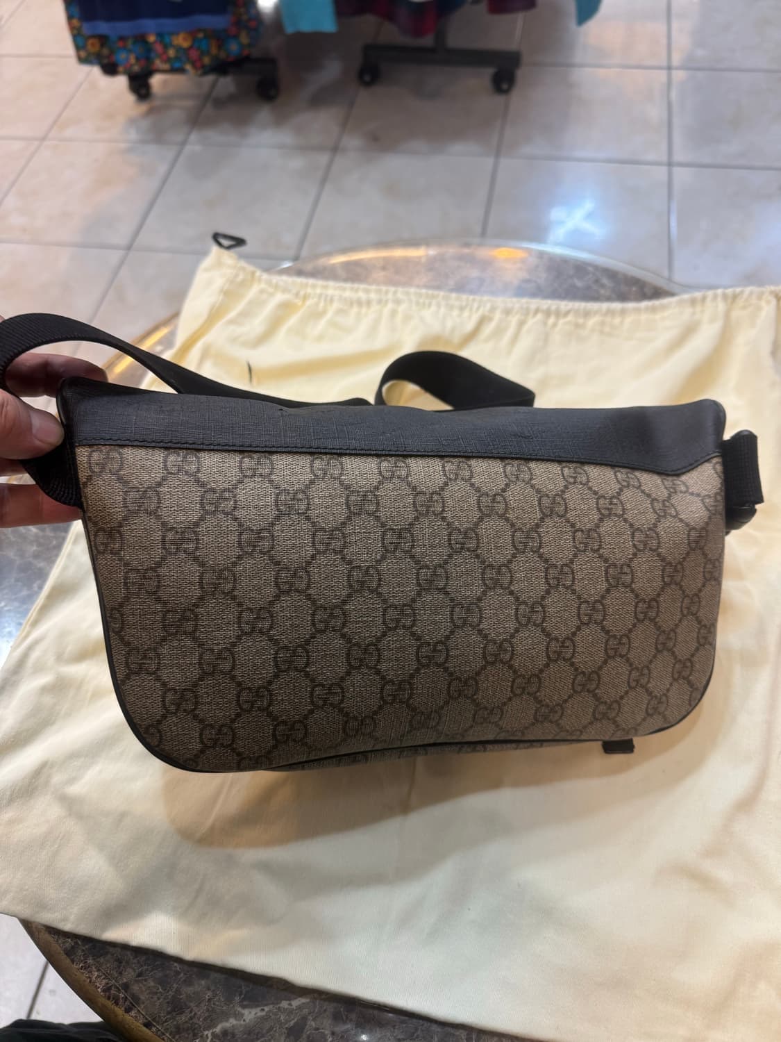 정품 구찌 수프림 벨트백 팝니다 상품이미지3