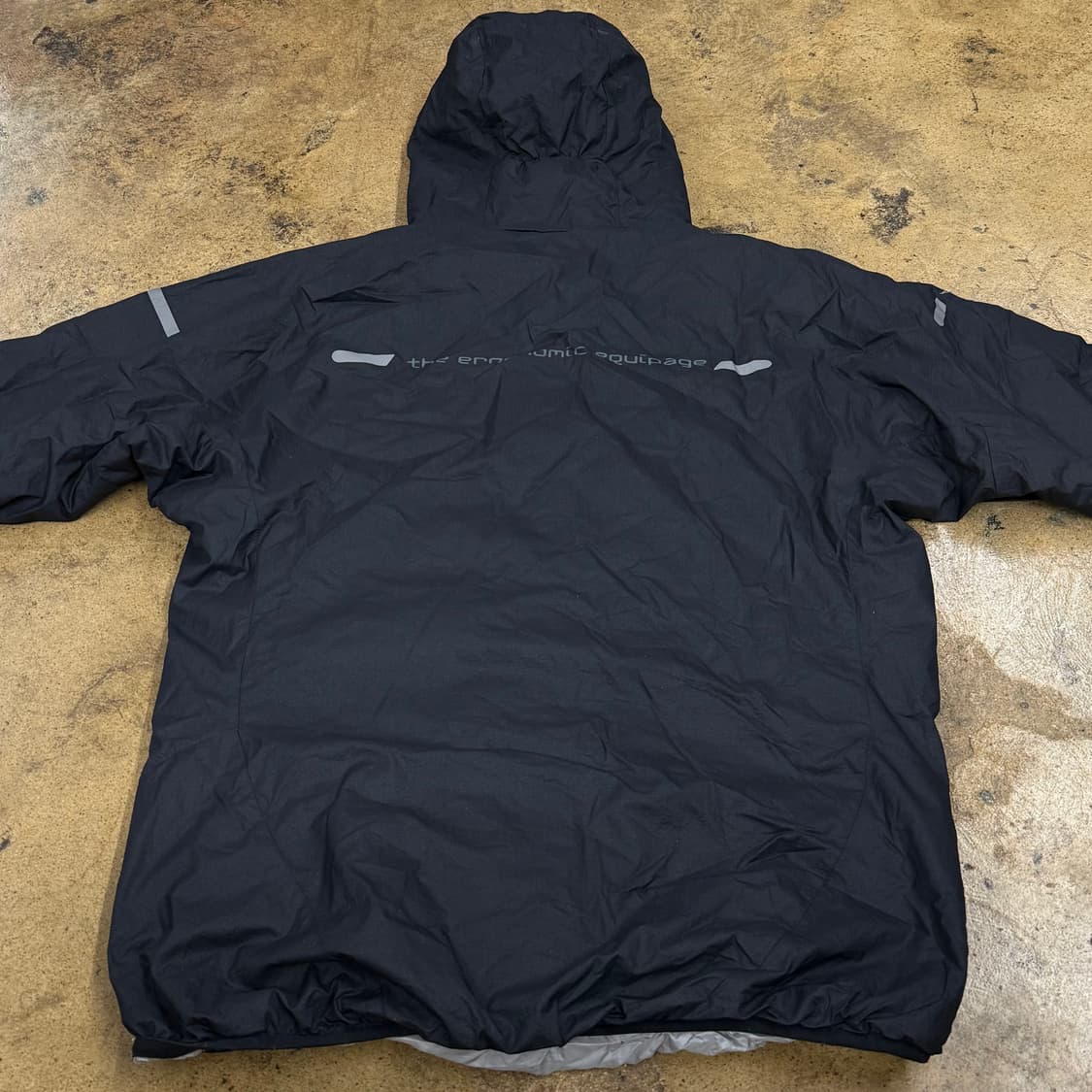 [정품/L] 몬츄라 바람막이 블랙 후드 자켓 b14 상품이미지4