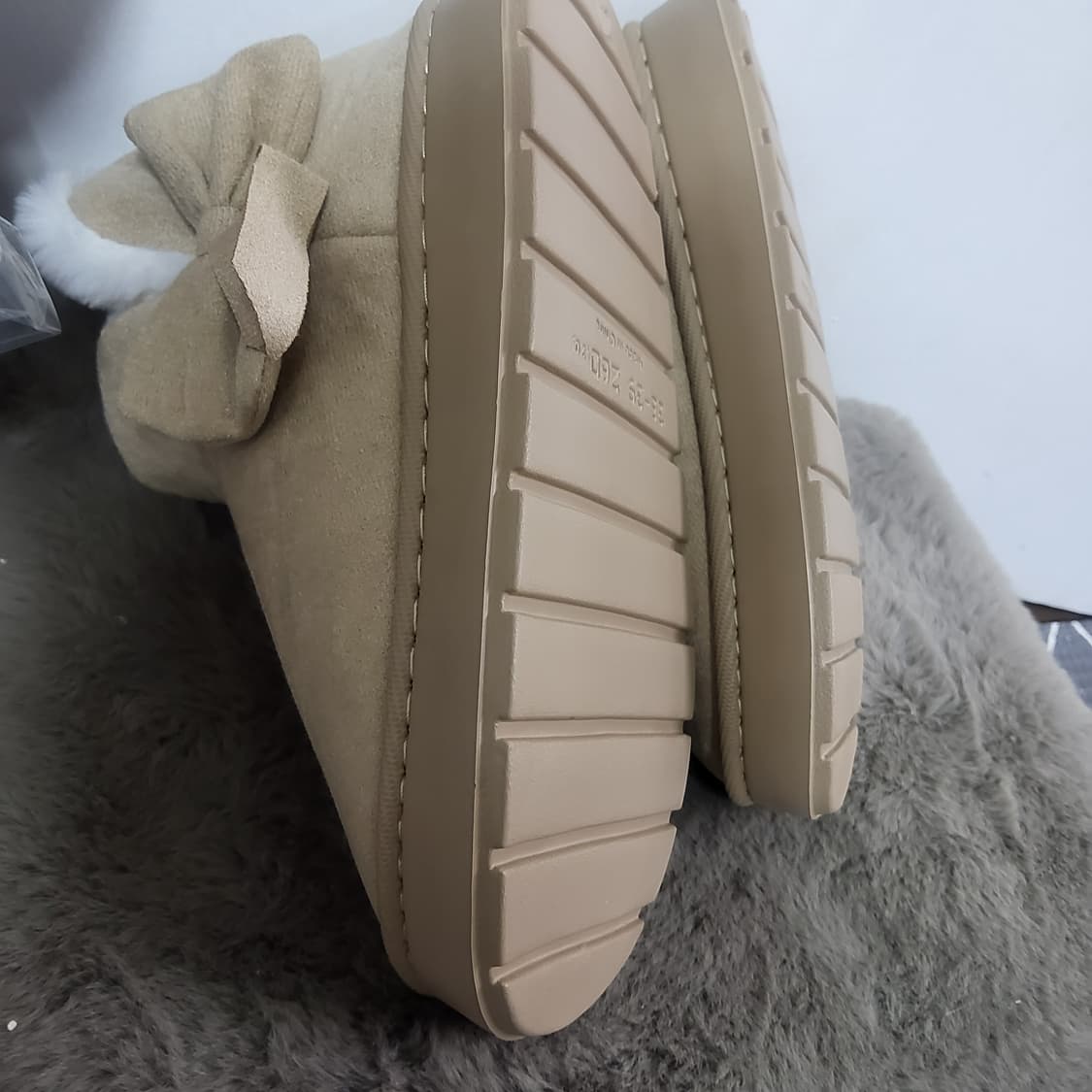 새상품 털 부츠 퍼 어그 스타일 부츠 너무 귀욤  235 240 상품이미지6