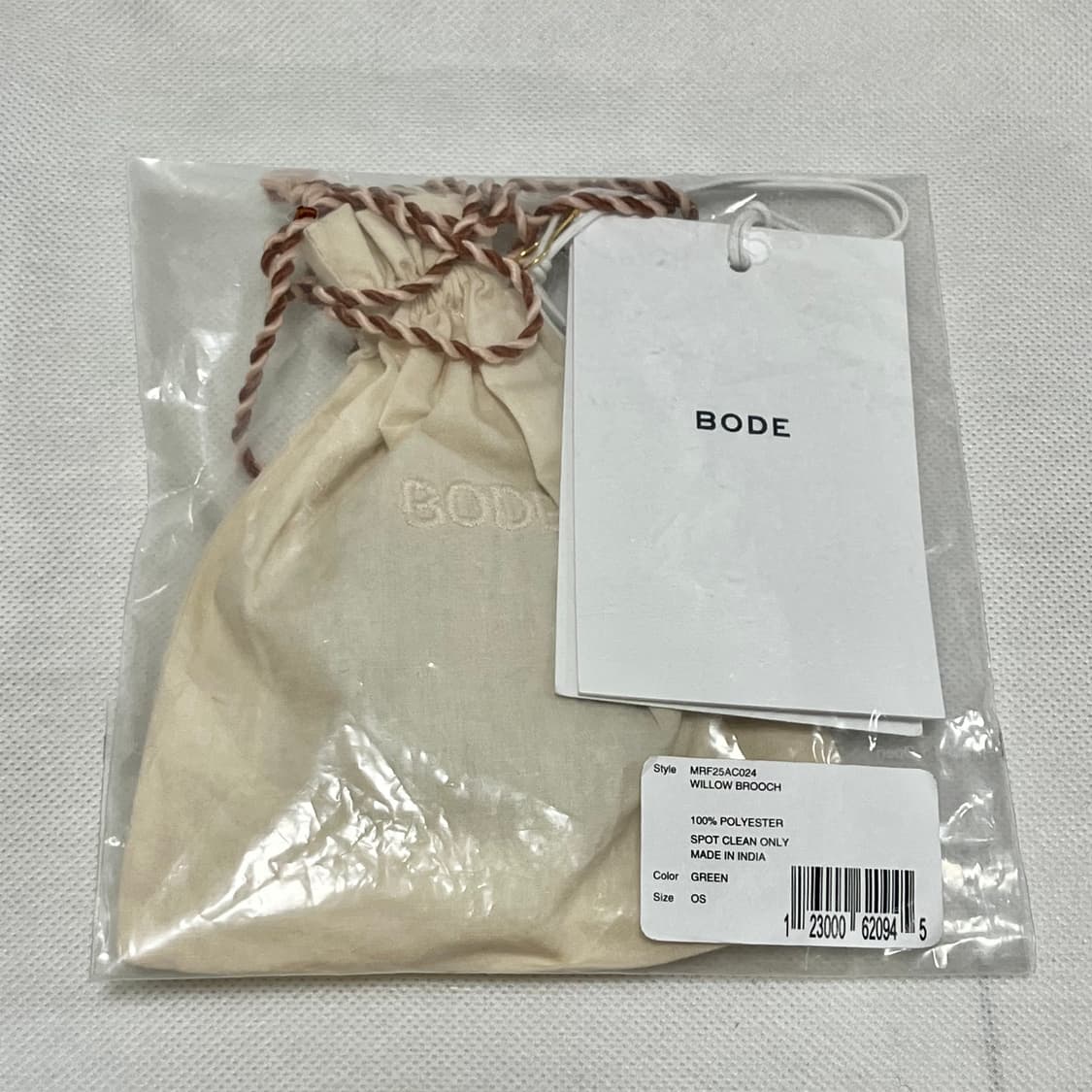 보디 BODE Willow 브로치/그린 상품이미지4