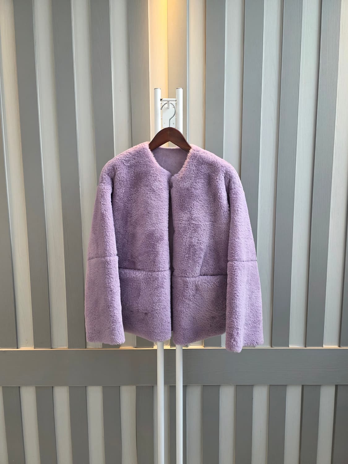 바이올렛 에코퍼 코트 상품이미지2