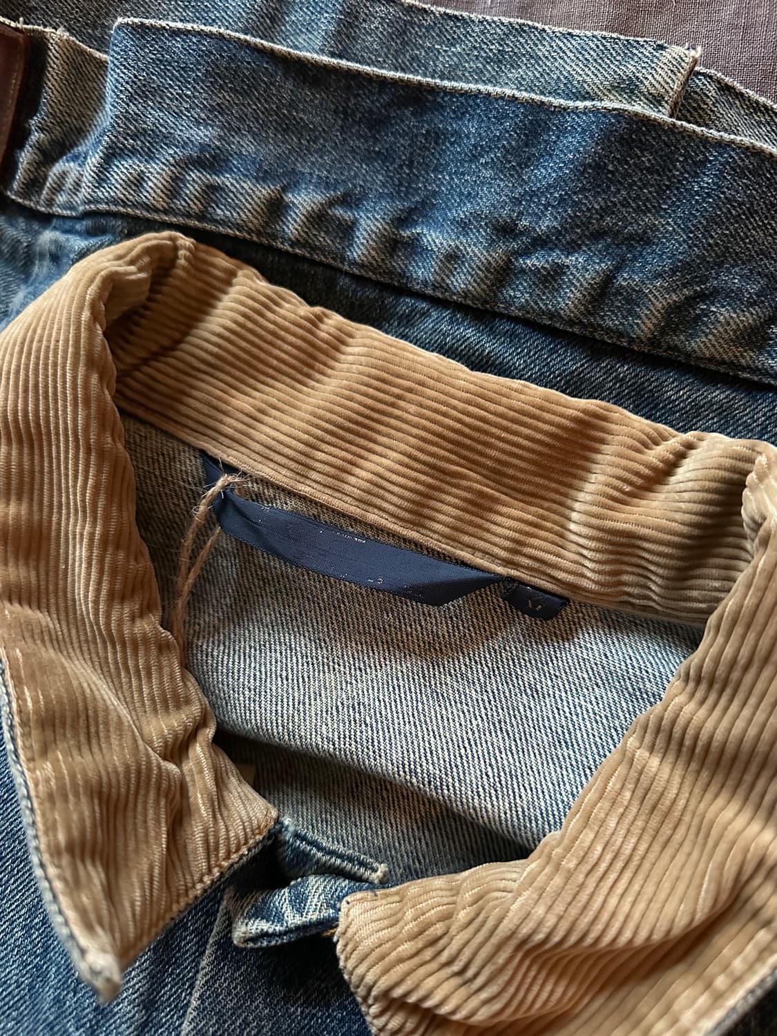 80s USA VTG POLO 2nd Denim Jacket RRL 상품이미지8