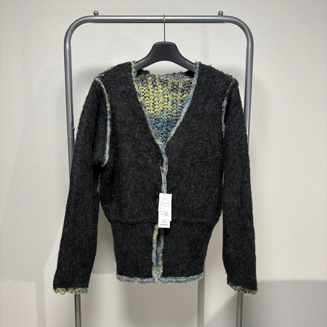 F) perverze 퍼버즈 더블 페이스 가디건 상품이미지1