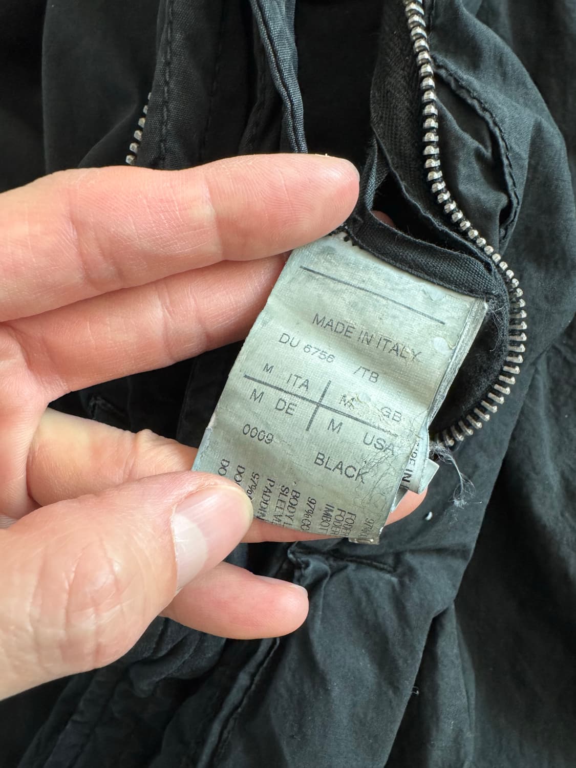 릭오웬스 다크쉐도우 익스플로더 봄버 자켓 상품이미지5