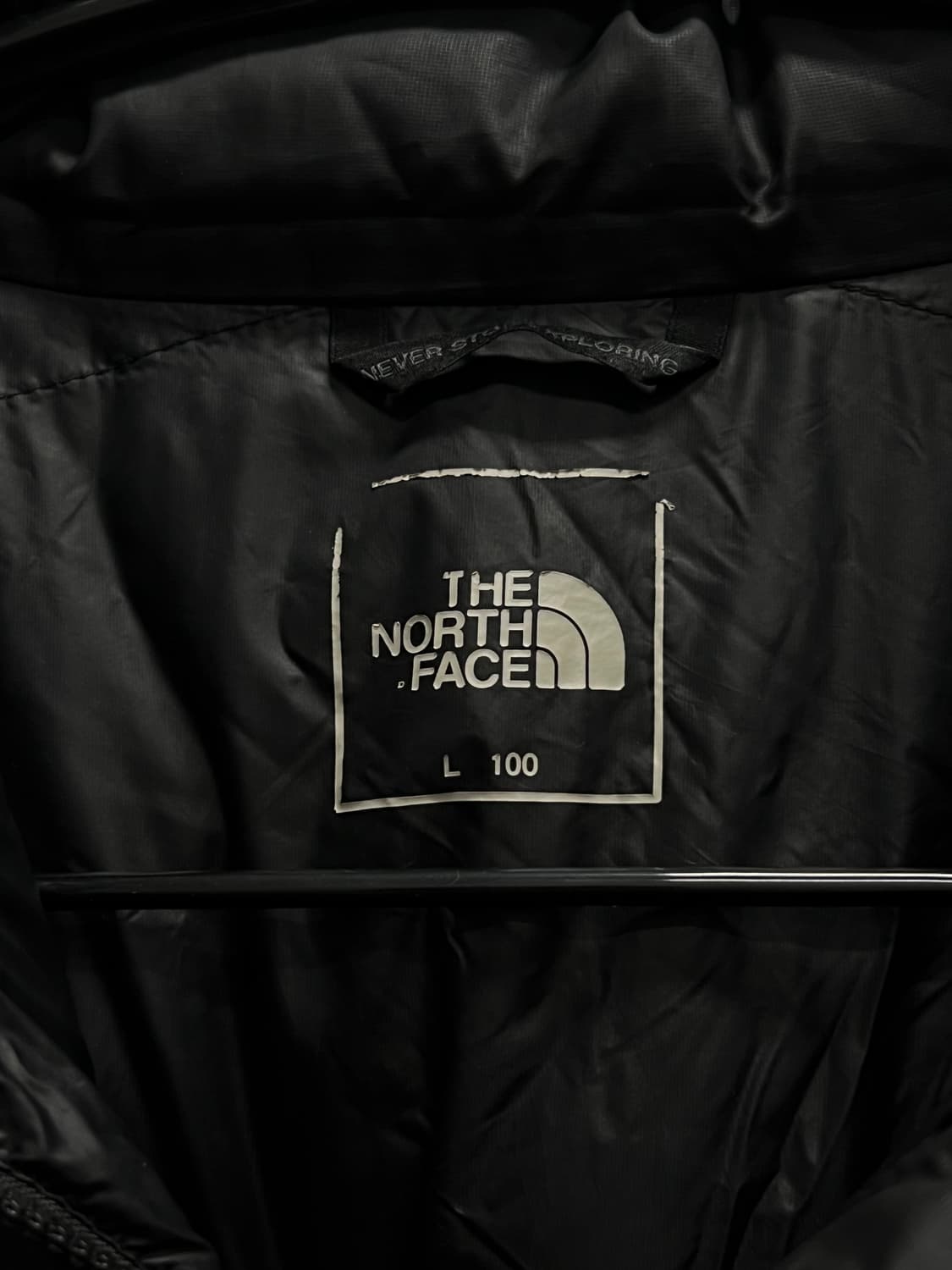 노스페이스 에어 다운 자켓 블랙 상품이미지5