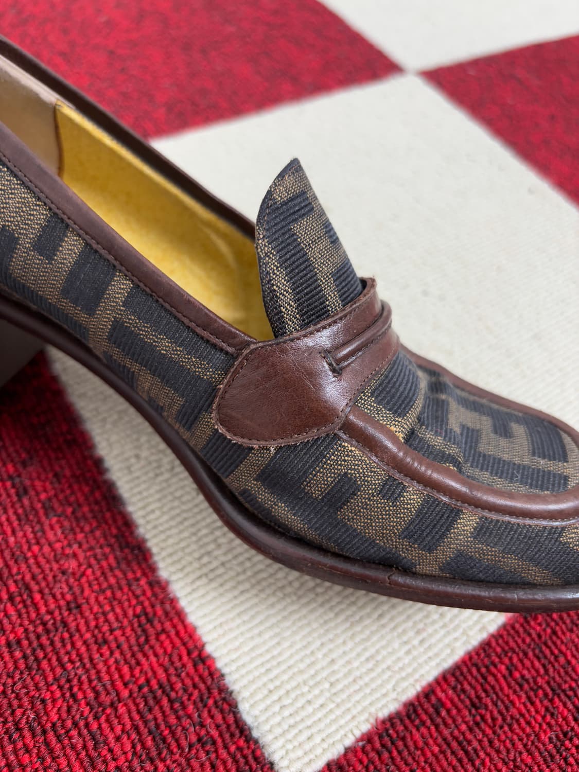 FENDI  80s-90s vintage Jacquard Rofer 상품이미지7