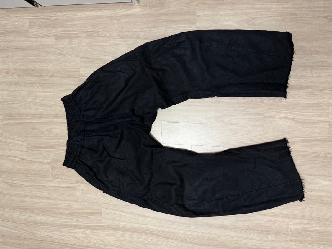 LCBX raw cut wide pants/ size 1 상품이미지1