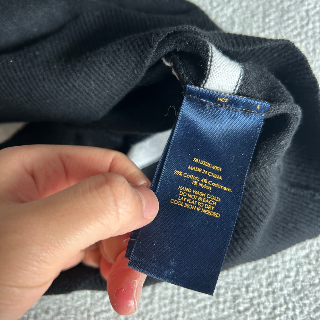 폴로 골프 스트라이프 긴팔티 상품이미지3