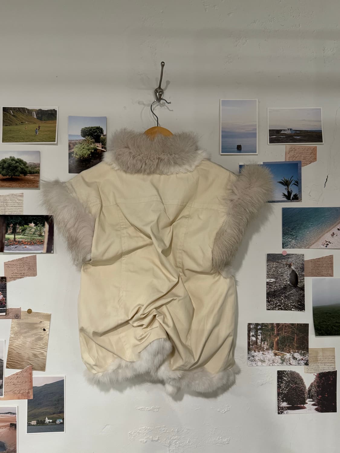 리버서블 리얼퍼 조끼 상품이미지10