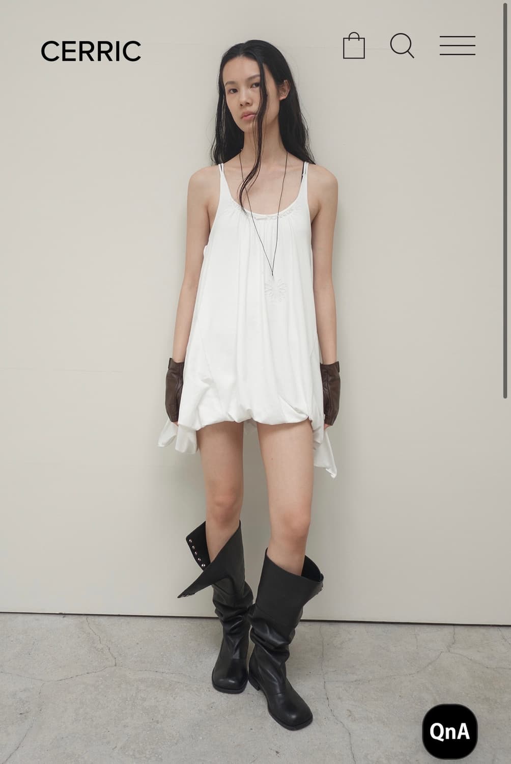 세릭 BALLOON SLEEVELESS DRESS 상품이미지1