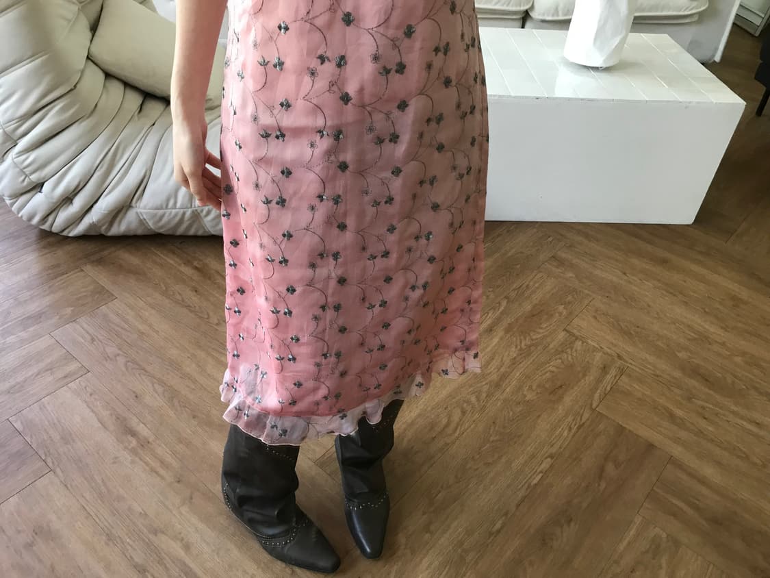 vintage pattern one-piece 상품이미지6