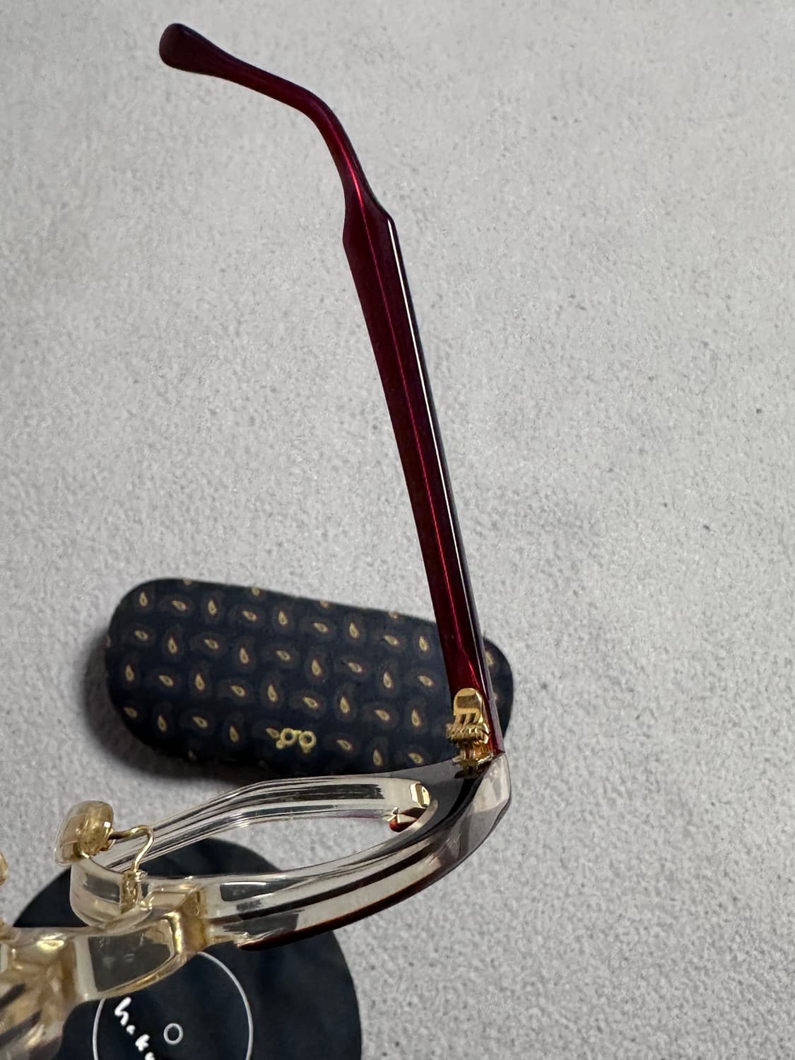 백산안경 하쿠산안경  포스트 / 브라운 상품이미지3