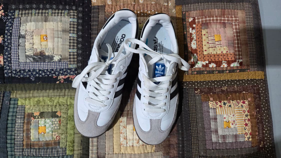 아디다스 삼바 OG 화이트 블랙 상품이미지1