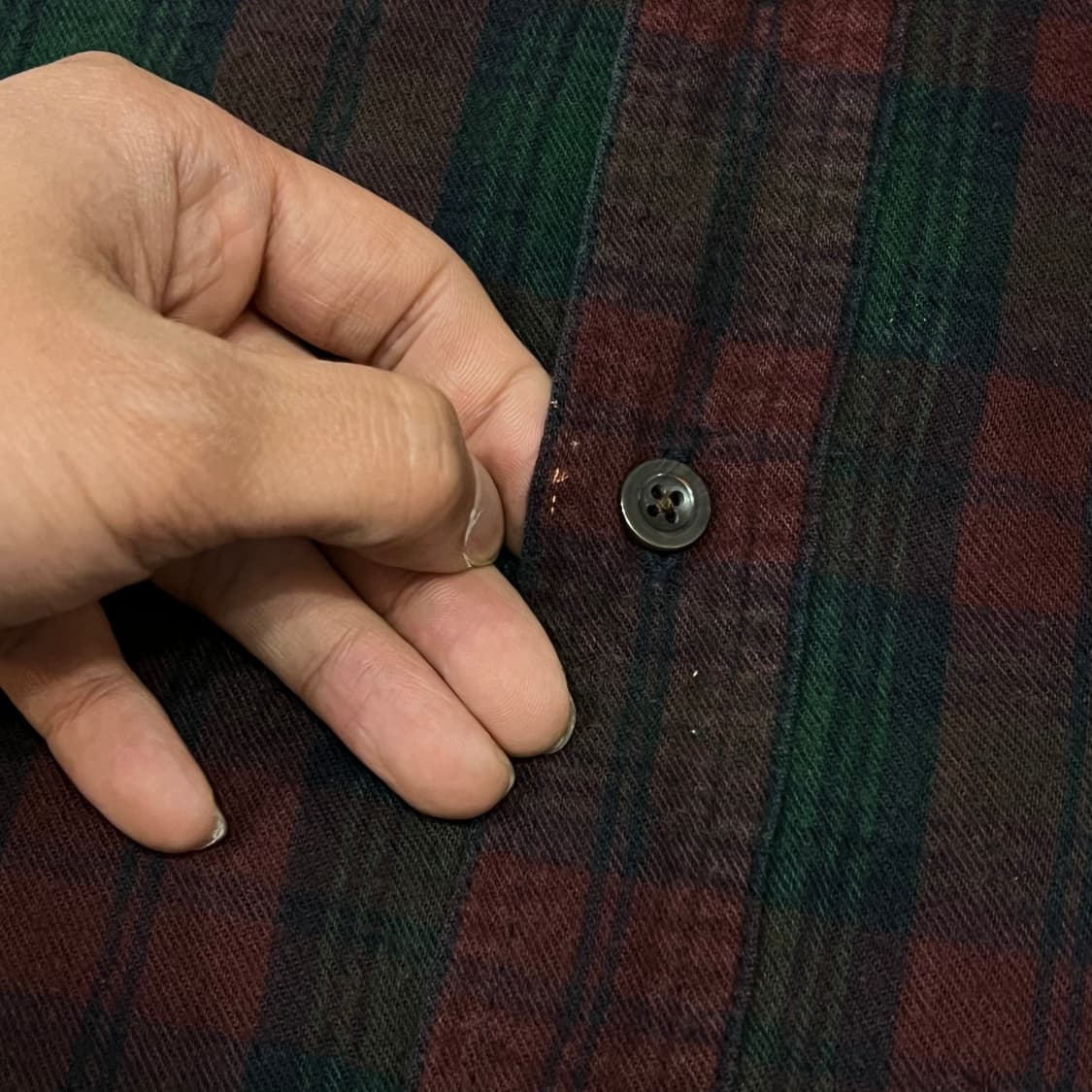  엘엘빈 플란넨 체크 하프 셔츠 y16213 상품이미지4