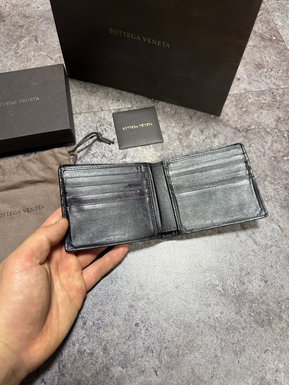 보테가베네타 인트레티아토 반지갑 풀박스 상품이미지2
