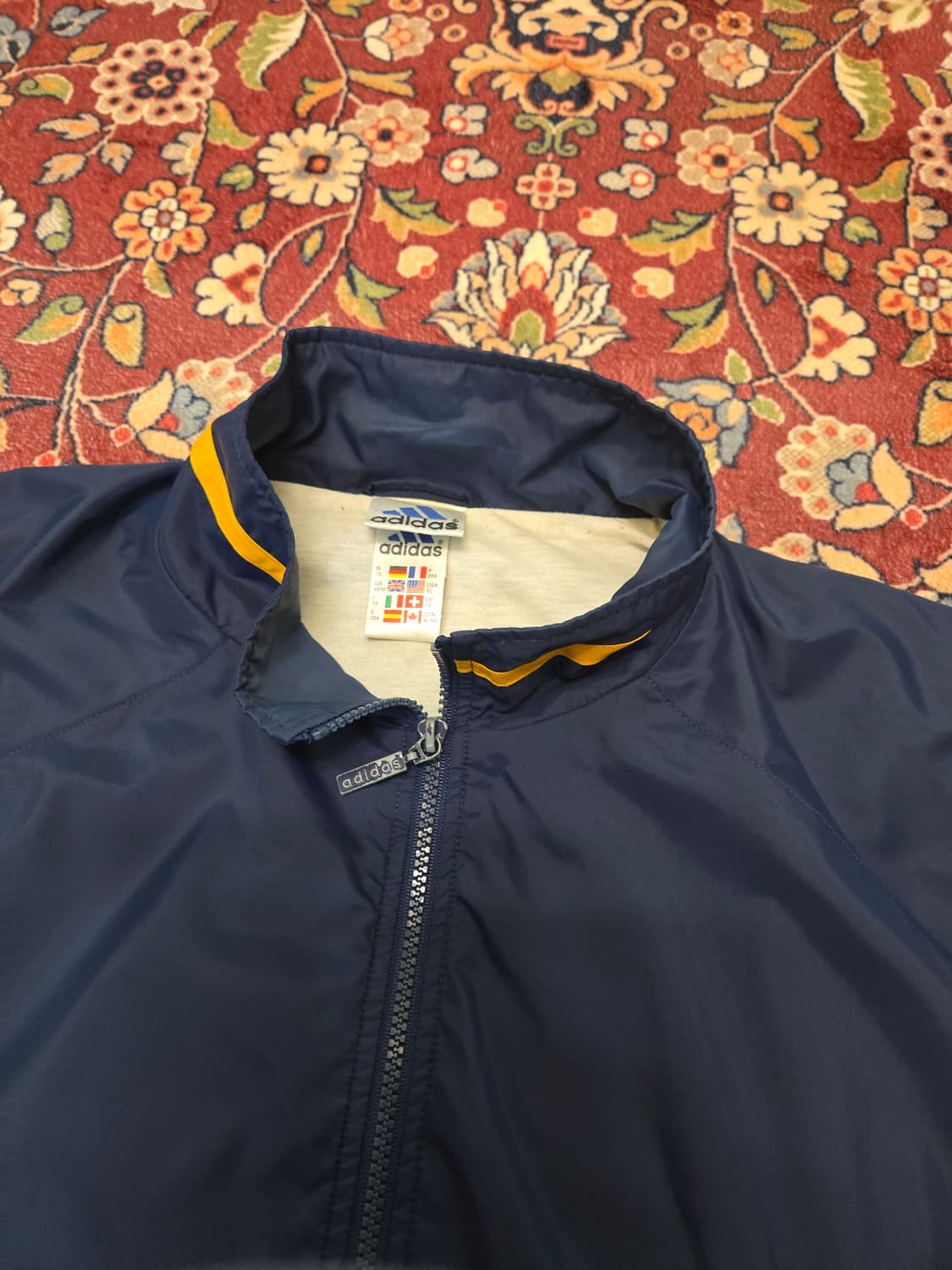 XL 아디다스 올드스쿨 배색 윈드브레이커 자켓(실측2XL) 상품이미지3